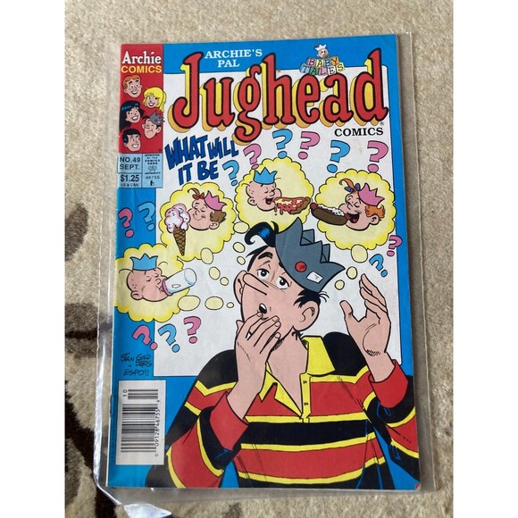 Vintage 90s Jughead Comic Lot 1990s Archie Comics Betty Cooper Veronica Lodge - Picture 4 of 6